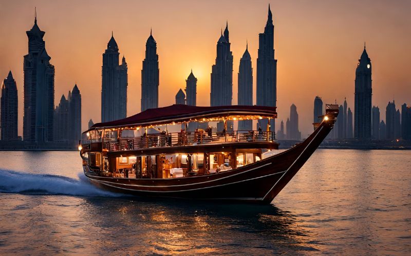 Dubai Marina Dhow-Fahrten