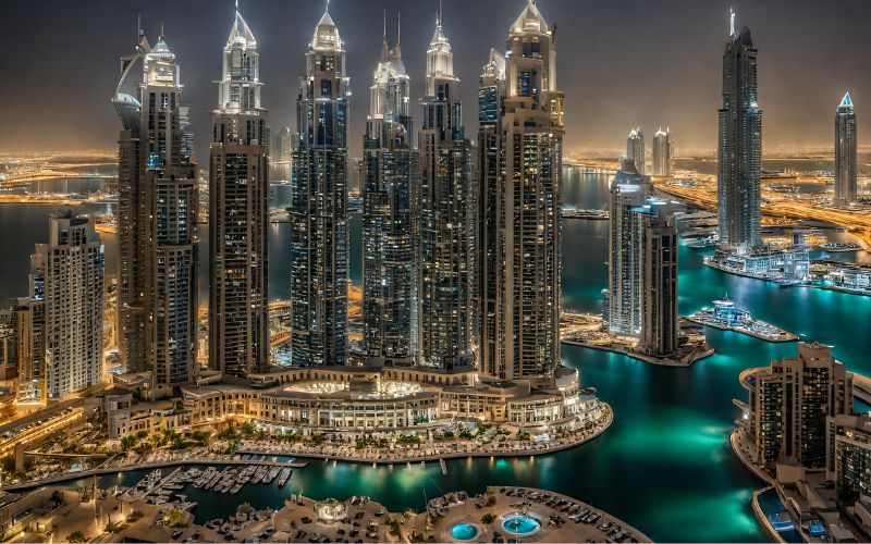 Dubai Marina Reiseerlebnis