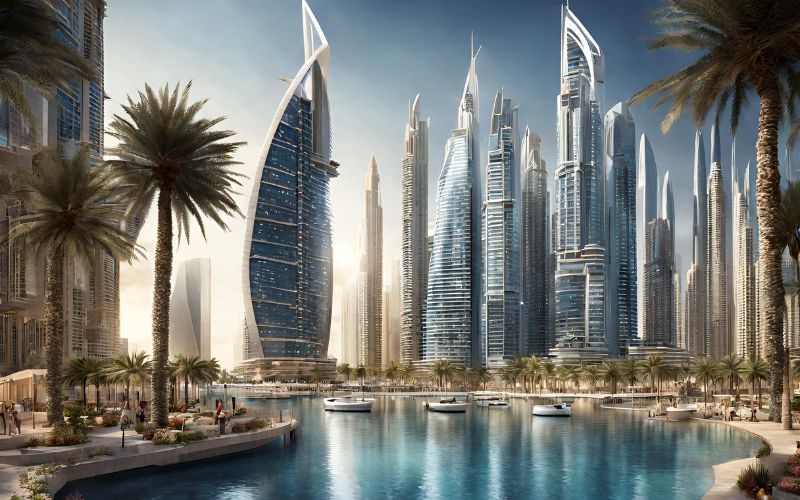 Dubai Marina Zukunftsvision